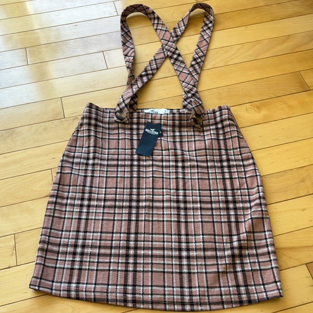 NWT Ultra High Rise Plaid Skirt